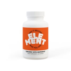 Turmeric with BioPerine® (Black Pepper Fruit Extract) Supplement (60 Capsules)