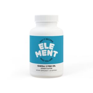 Omega 3 Fish Oil Supplement (60 Softgels)