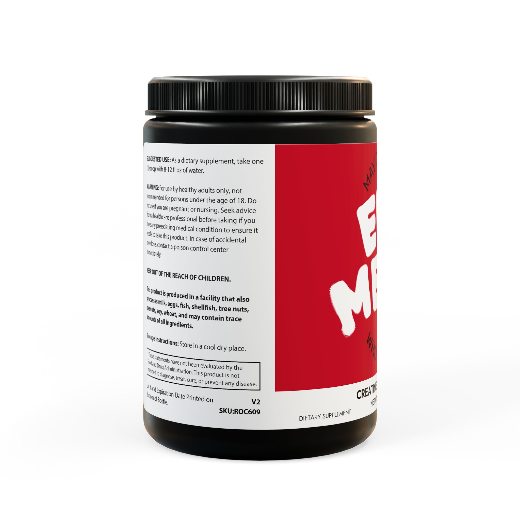 Creatine Monohydrate Supplement (300g, 10.58oz) - Image 2