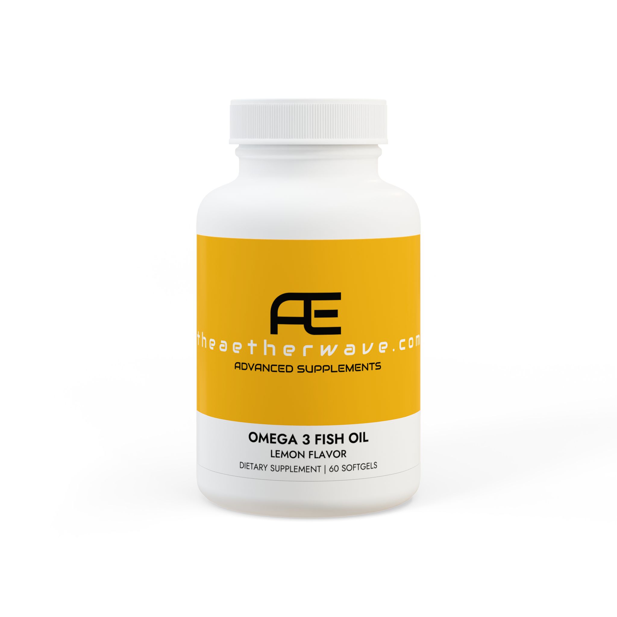 Omega 3 Fish Oil Supplement (60 Softgels)