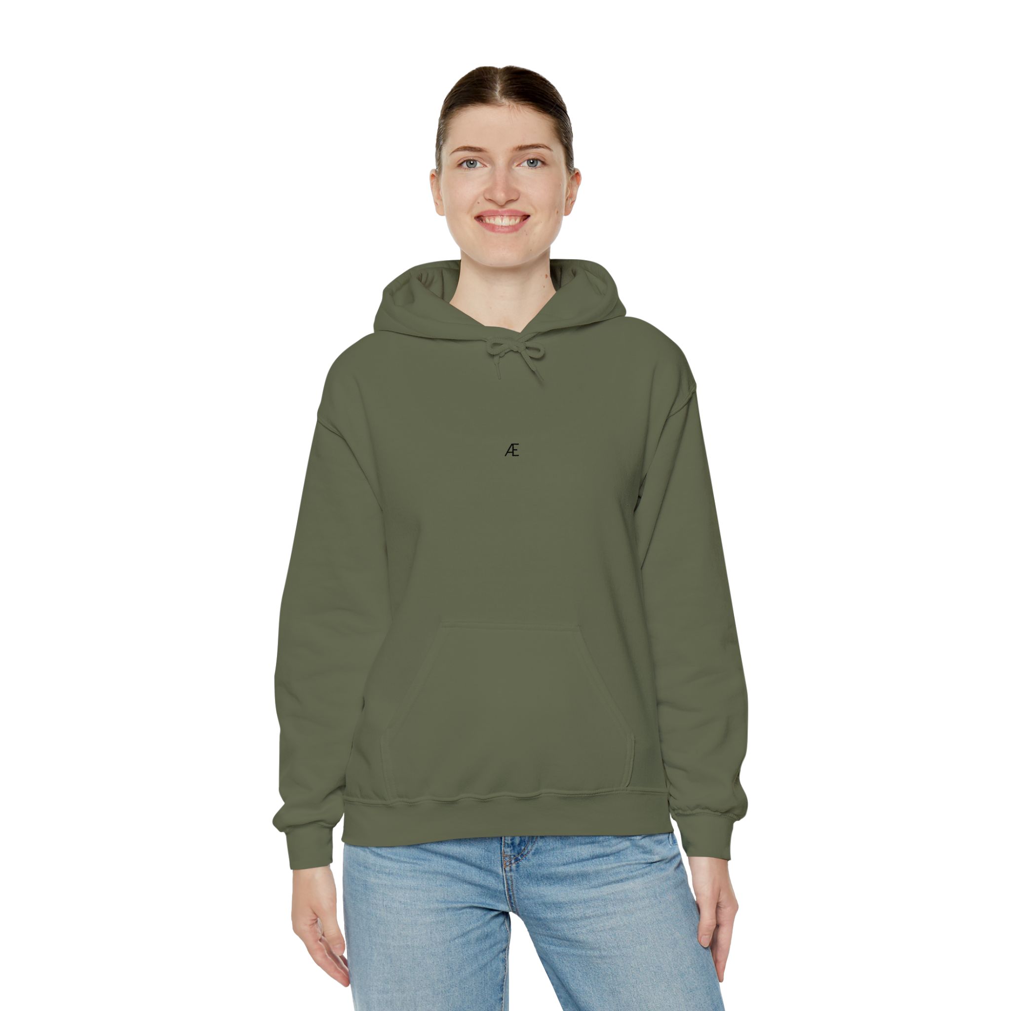 Women's AE Minimalist Hoodie — Monogram Initials Casual Pullover - Image 86