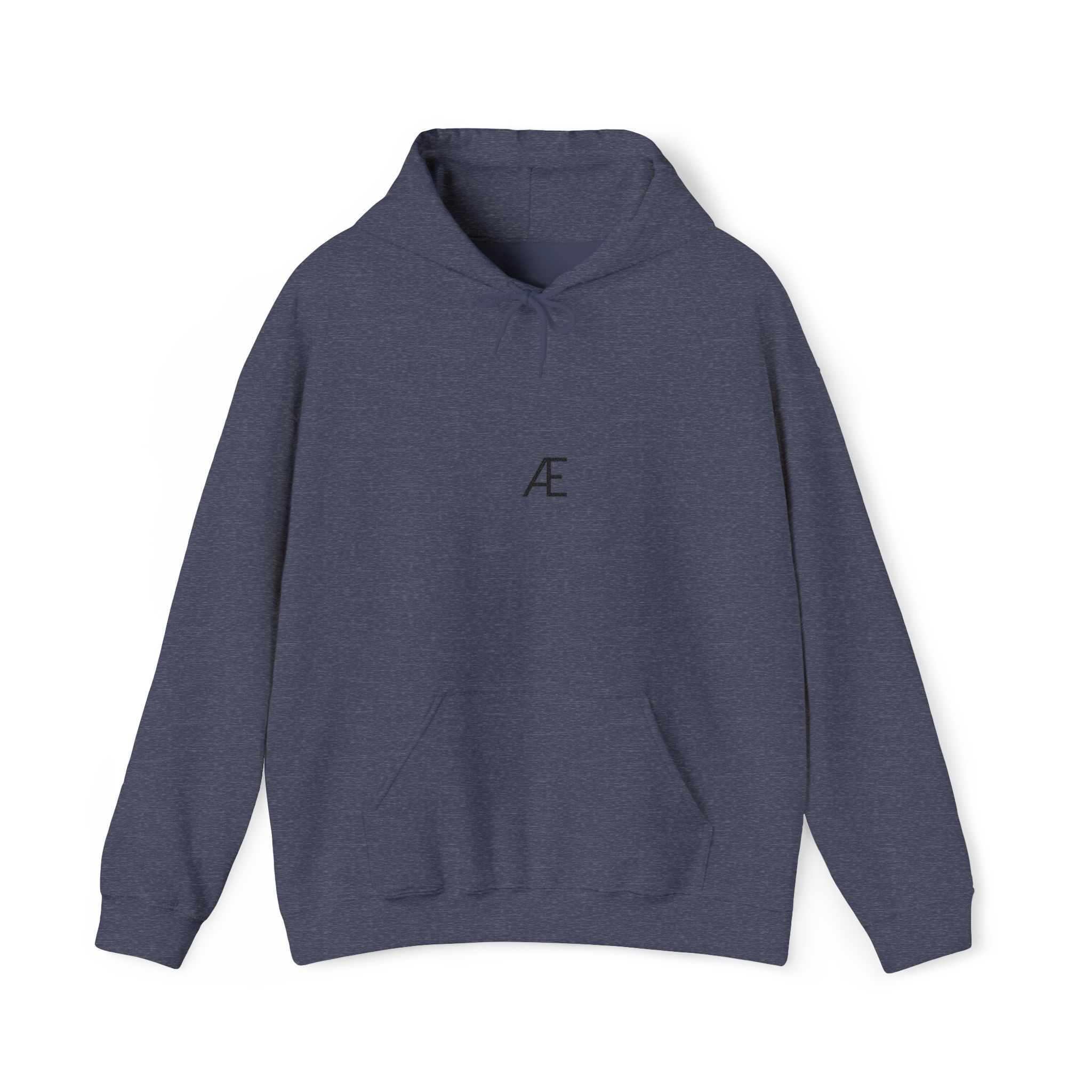 Woman's Minimal 'Æ' Logo Hoodie — Classic Monogram White Sweatshirt - Image 141