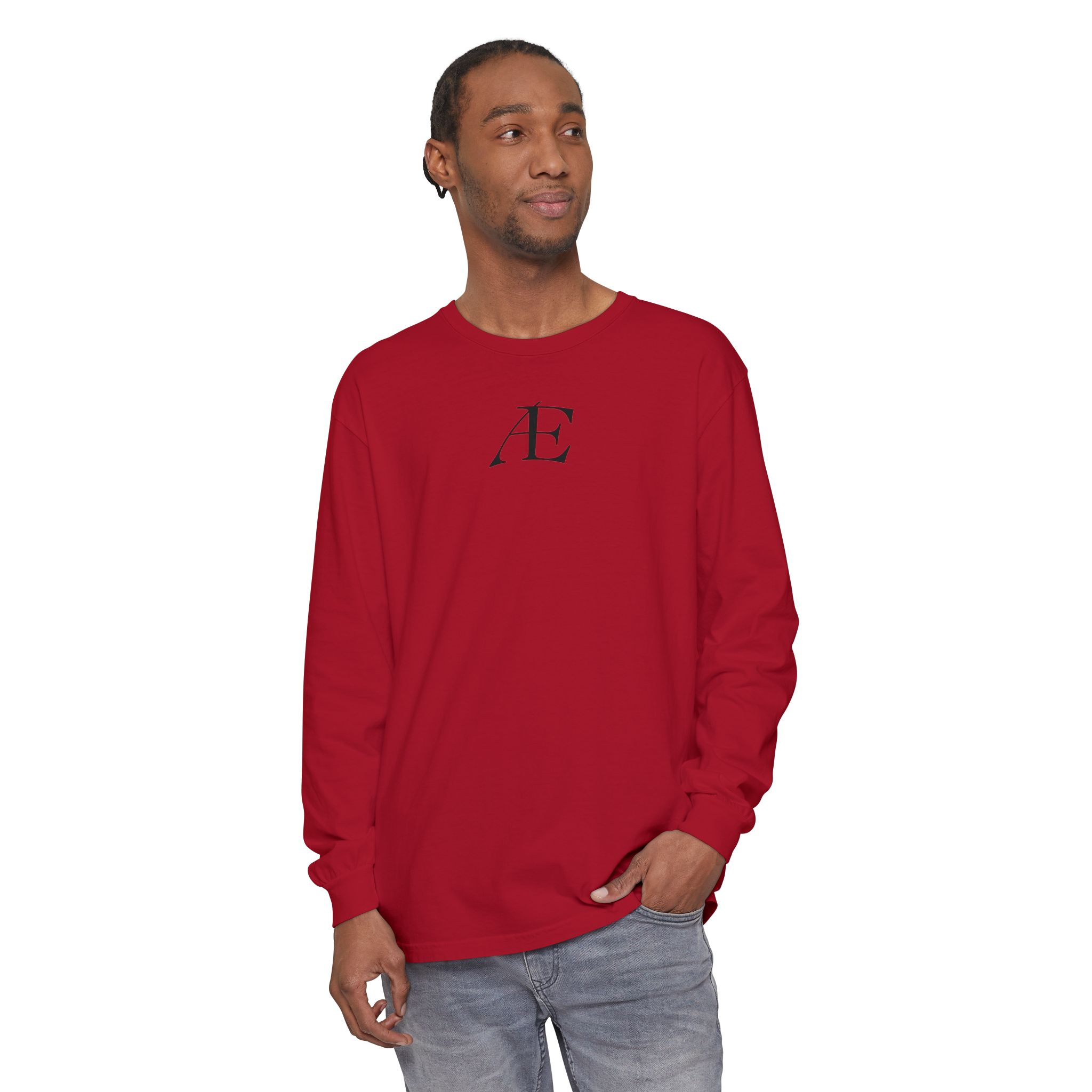 Men's Æ Minimalist Logo Long Sleeve Tee - Image 78