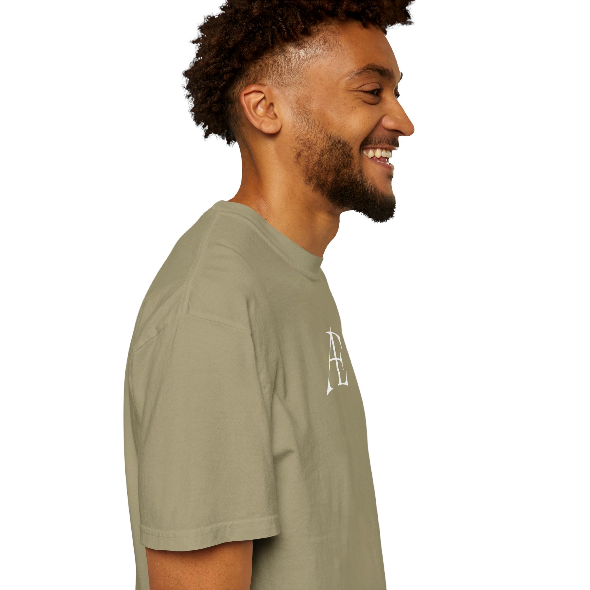 Mens Æ Minimalist Logo T‑Shirt — Small Chest Monogram Tee - Image 38