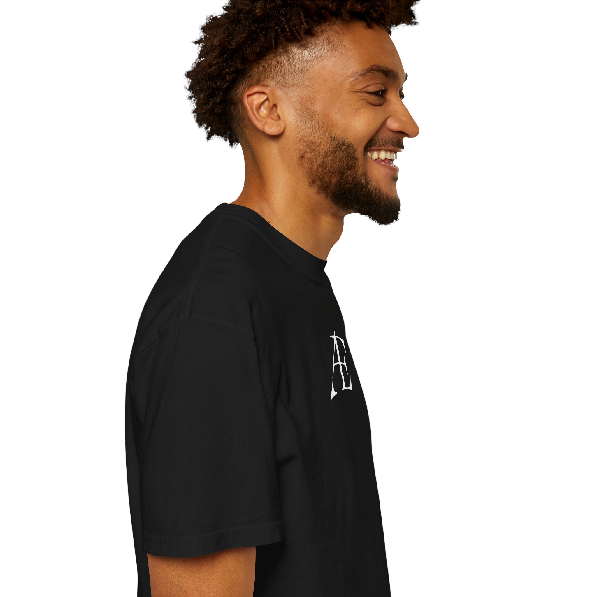 Mens Æ Minimalist Logo T‑Shirt — Small Chest Monogram Tee - Image 118