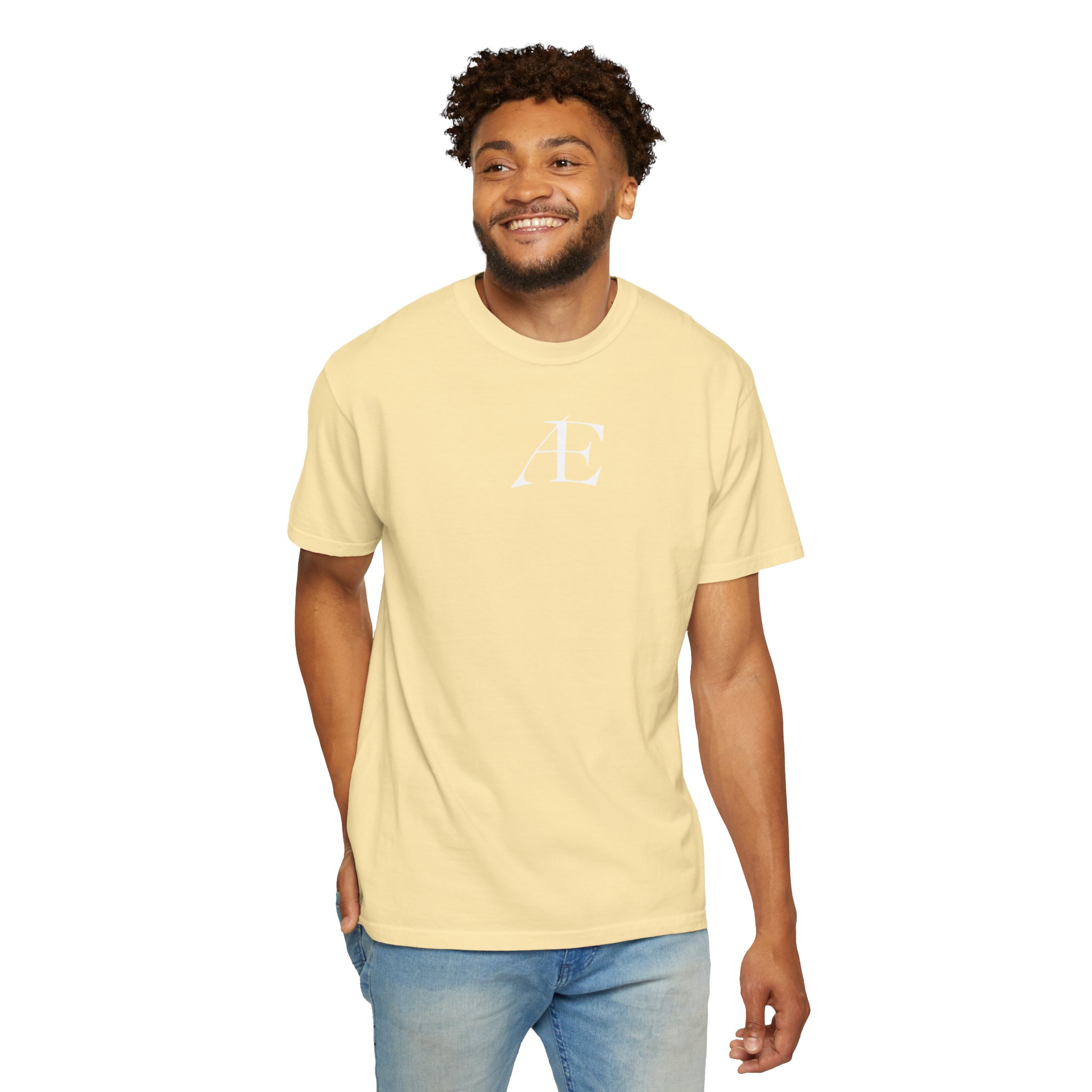 Mens Æ Minimalist Logo T‑Shirt — Small Chest Monogram Tee - Image 16