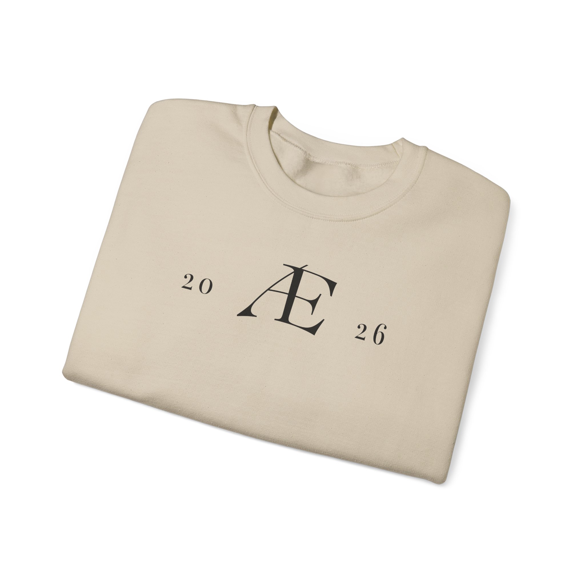 Men's Minimalist 'Æ 2026' Crewneck Sweatshirt – Classic White Monogram Pullover - Image 31