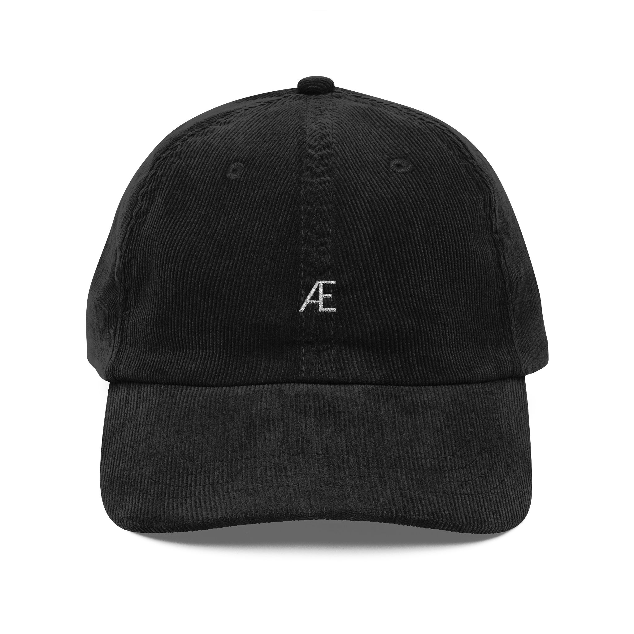 Men's Vintage Corduroy Embroidered Baseball Cap — Retro Monogram 'A' - Image 21