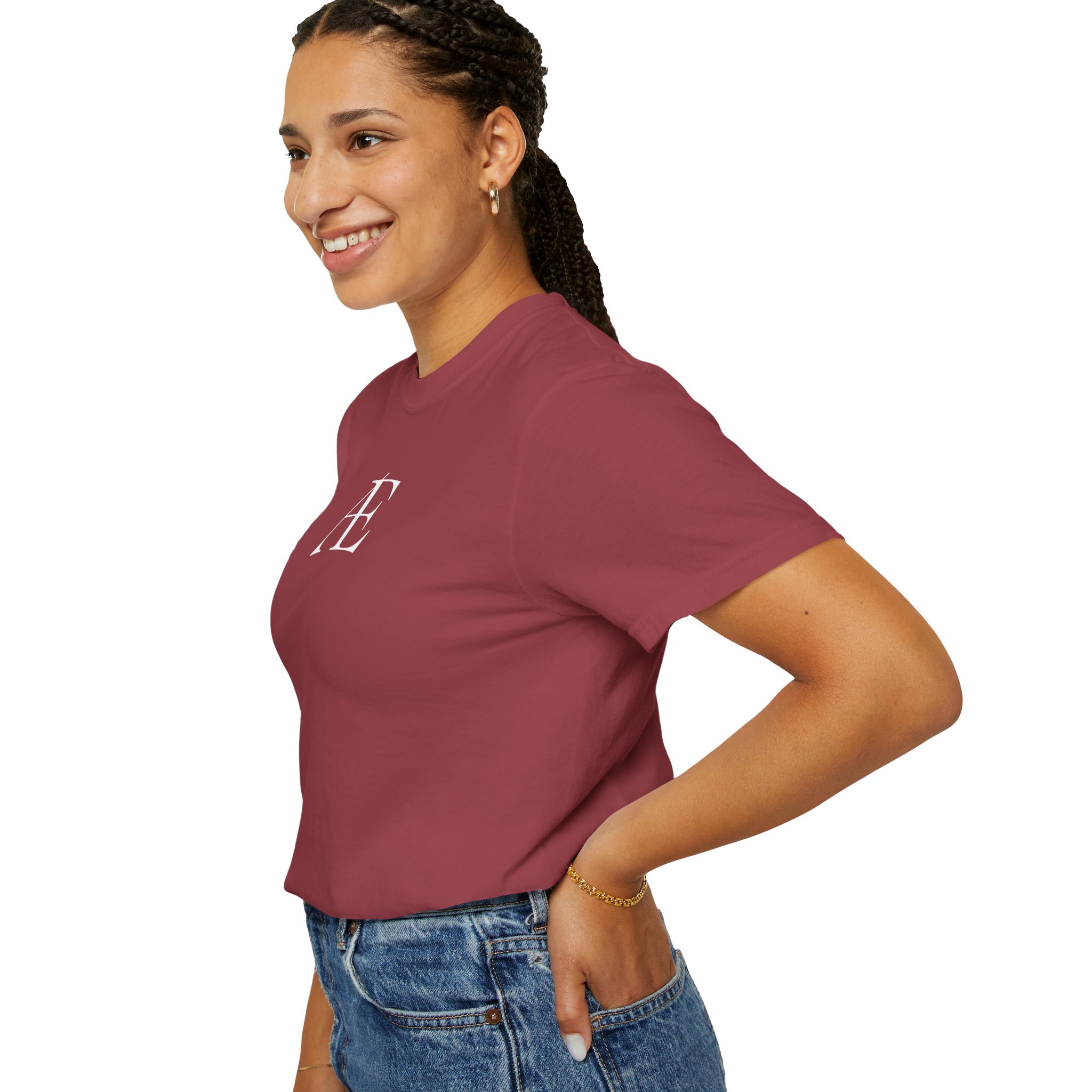 Women's Minimalist Logo T‑Shirt — Small Chest Graphic, Unisex Casual Tee - Image 106
