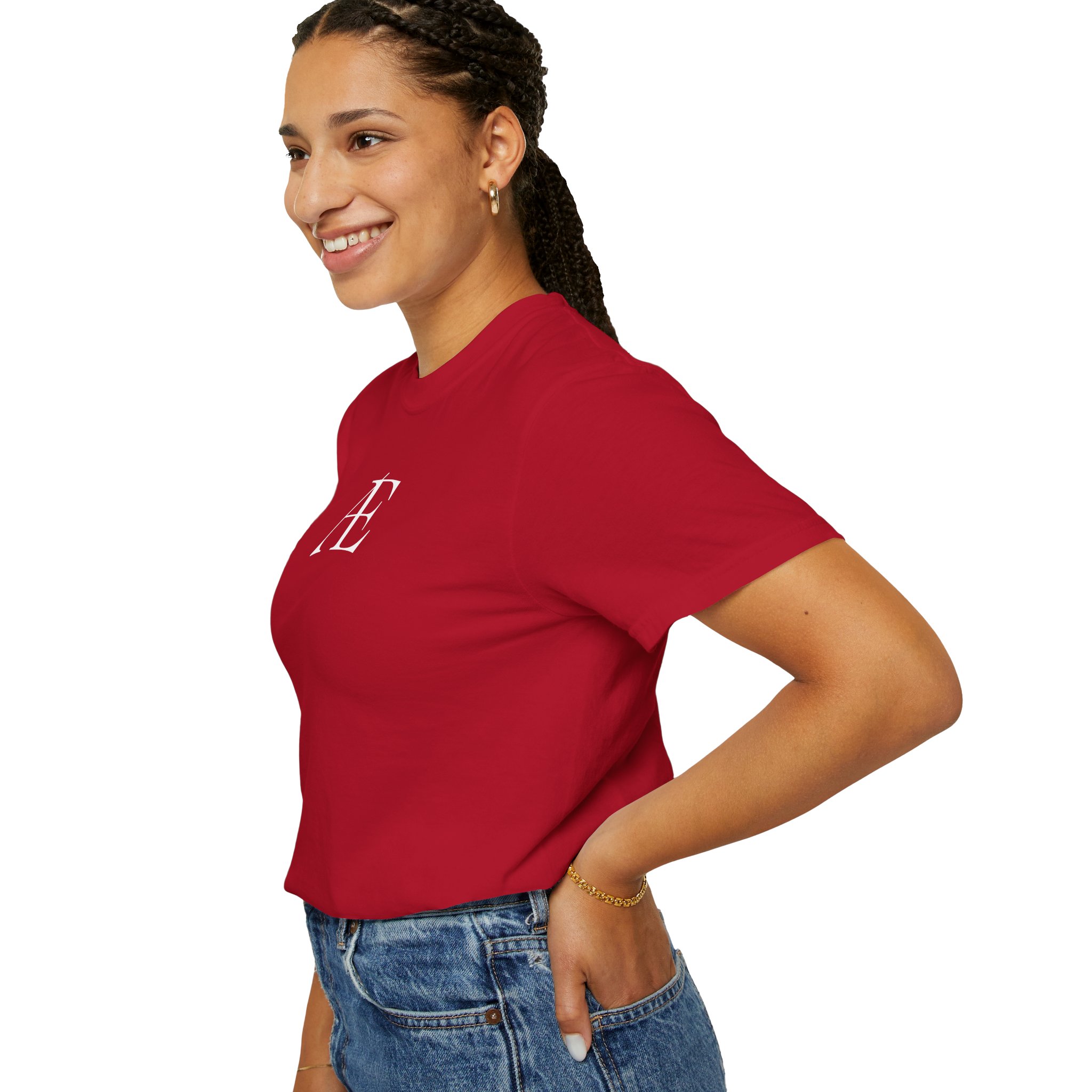 Women's Minimalist Logo T‑Shirt — Small Chest Graphic, Unisex Casual Tee - Image 124