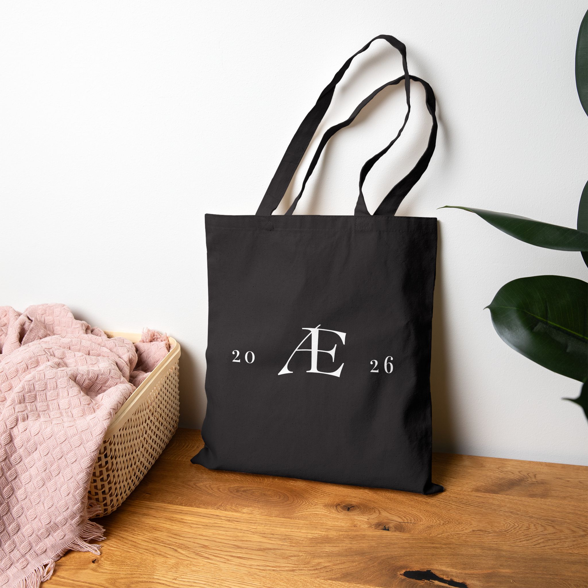 Minimalist AE Monogram Tote Bag — Canvas Grocery & Everyday Bag (2026) - Image 5