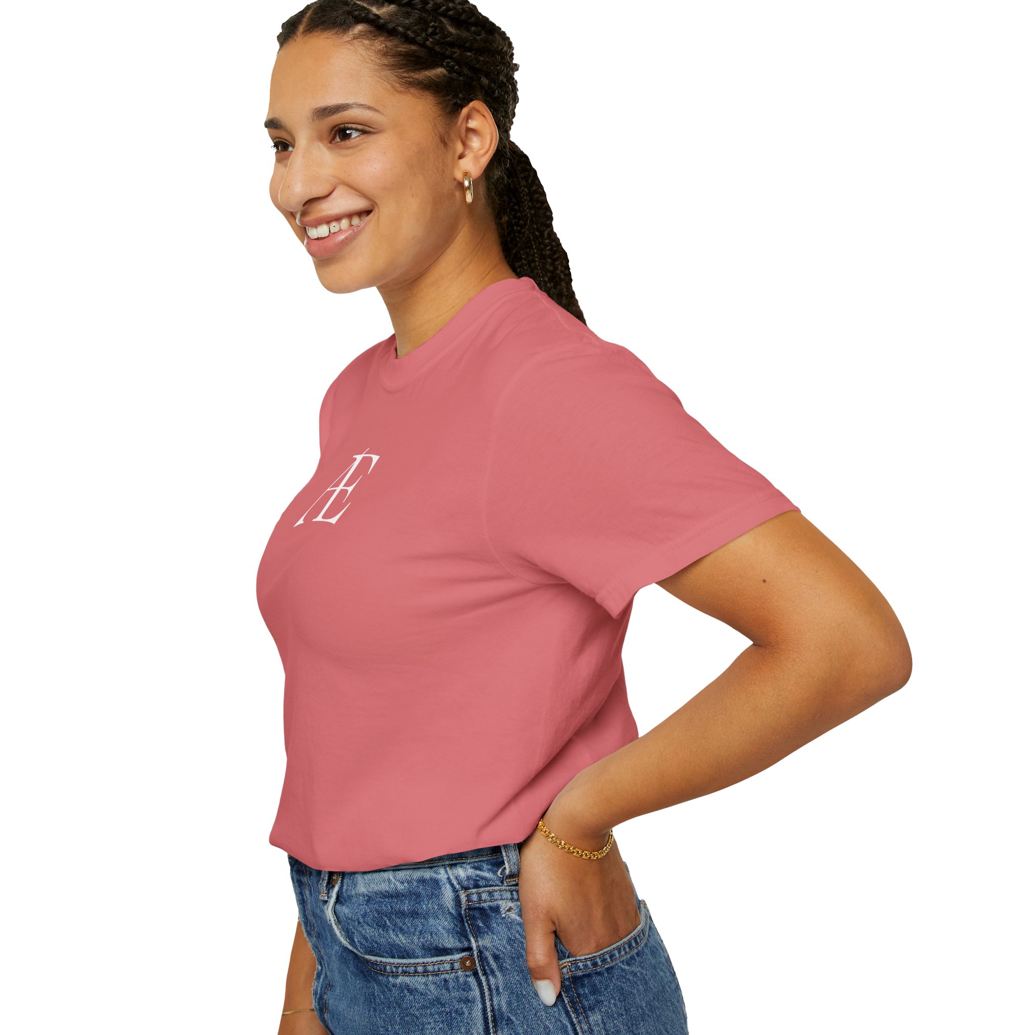 Women's Minimalist Logo T‑Shirt — Small Chest Graphic, Unisex Casual Tee - Image 97