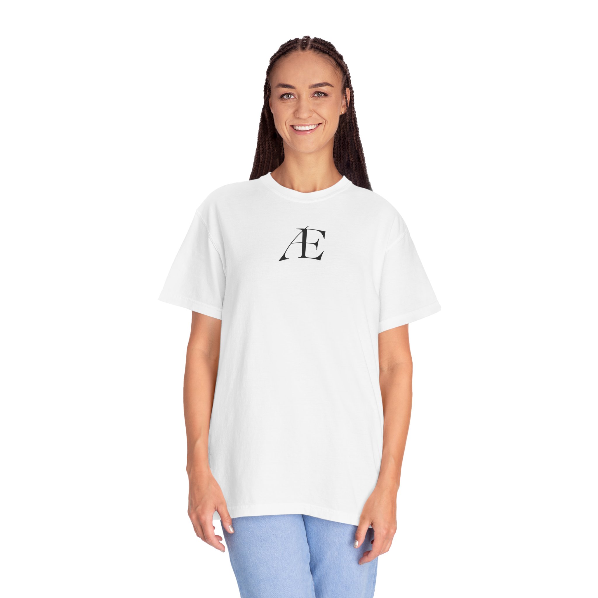 Women's Minimalist Logo T‑Shirt — Small Chest Graphic, Unisex Casual Tee - Image 5