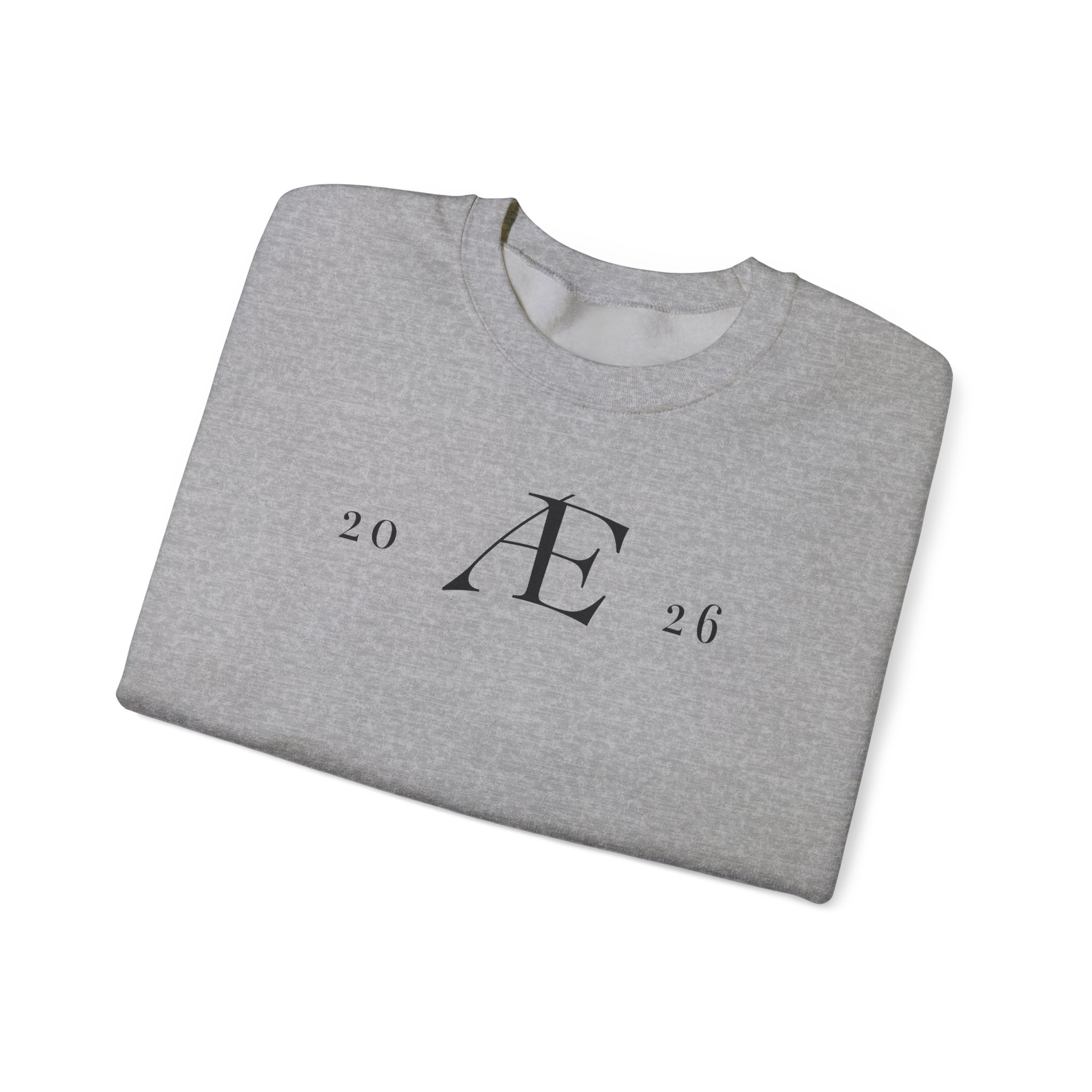 Men's Minimalist 'Æ 2026' Crewneck Sweatshirt – Classic White Monogram Pullover - Image 38