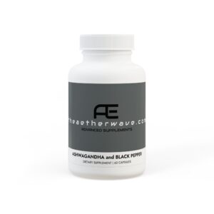 Ashwagandha and Black Pepper Supplement (60 capsules)