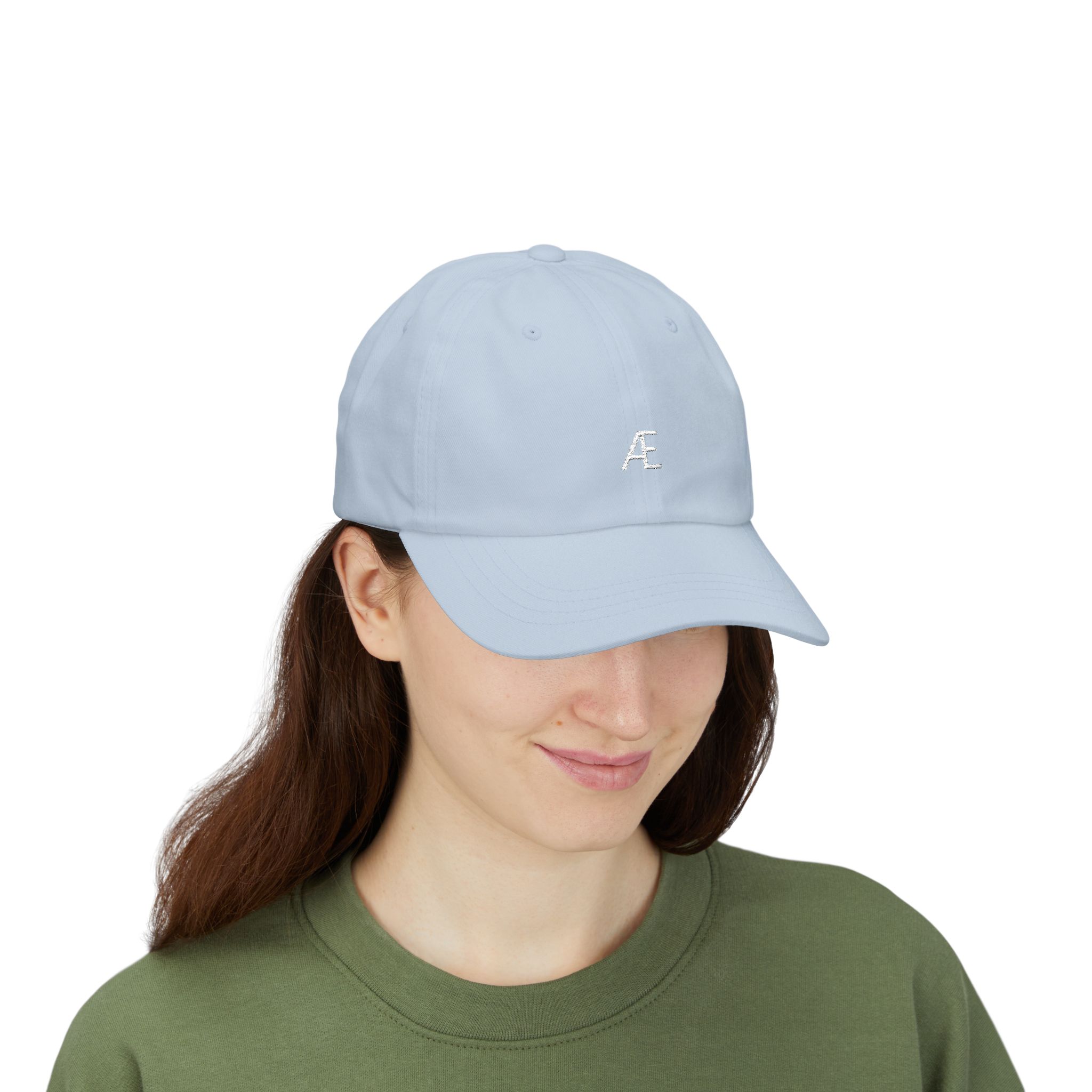 Women's Classic Dad Cap — Minimal Embroidered Baseball Hat