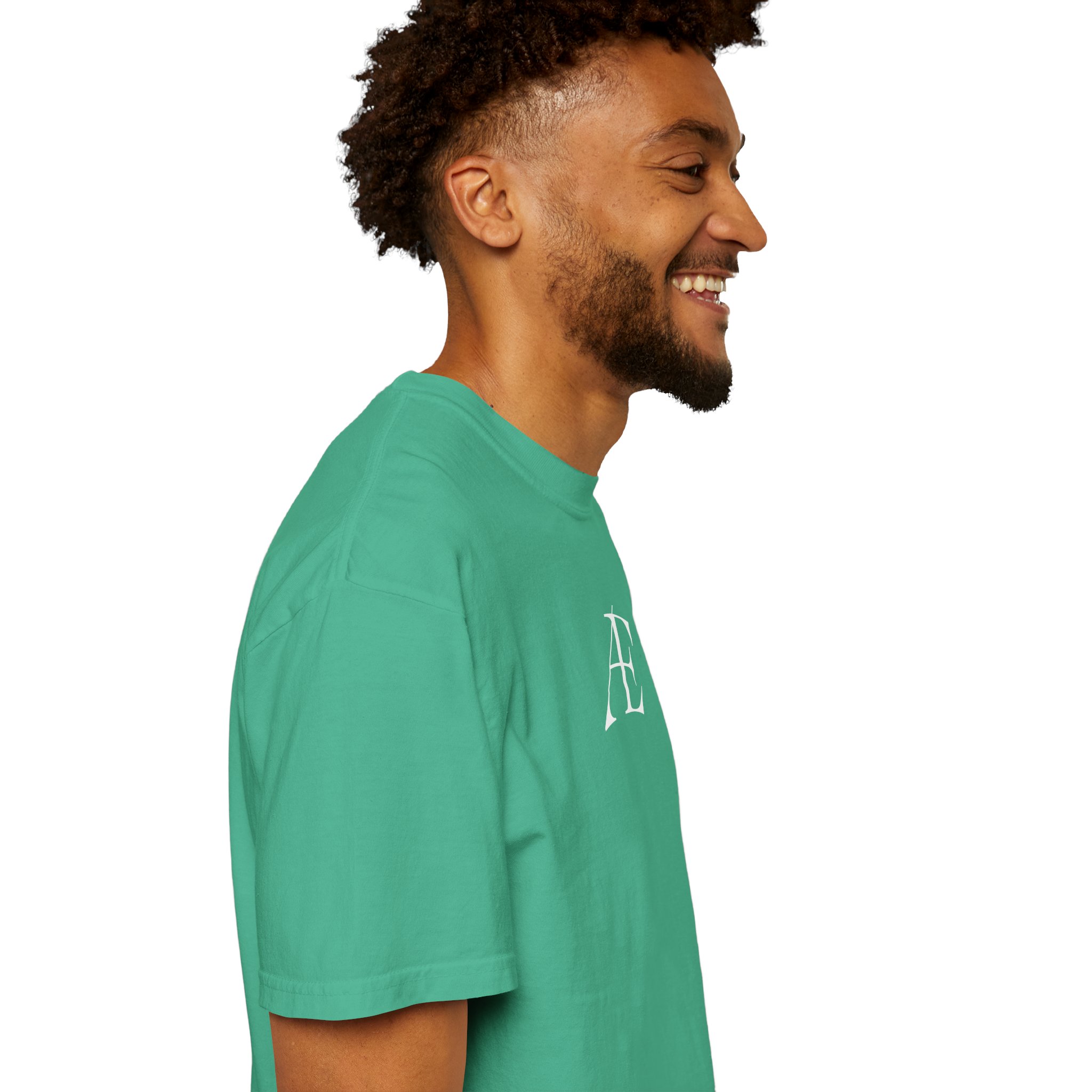Mens Æ Minimalist Logo T‑Shirt — Small Chest Monogram Tee - Image 58