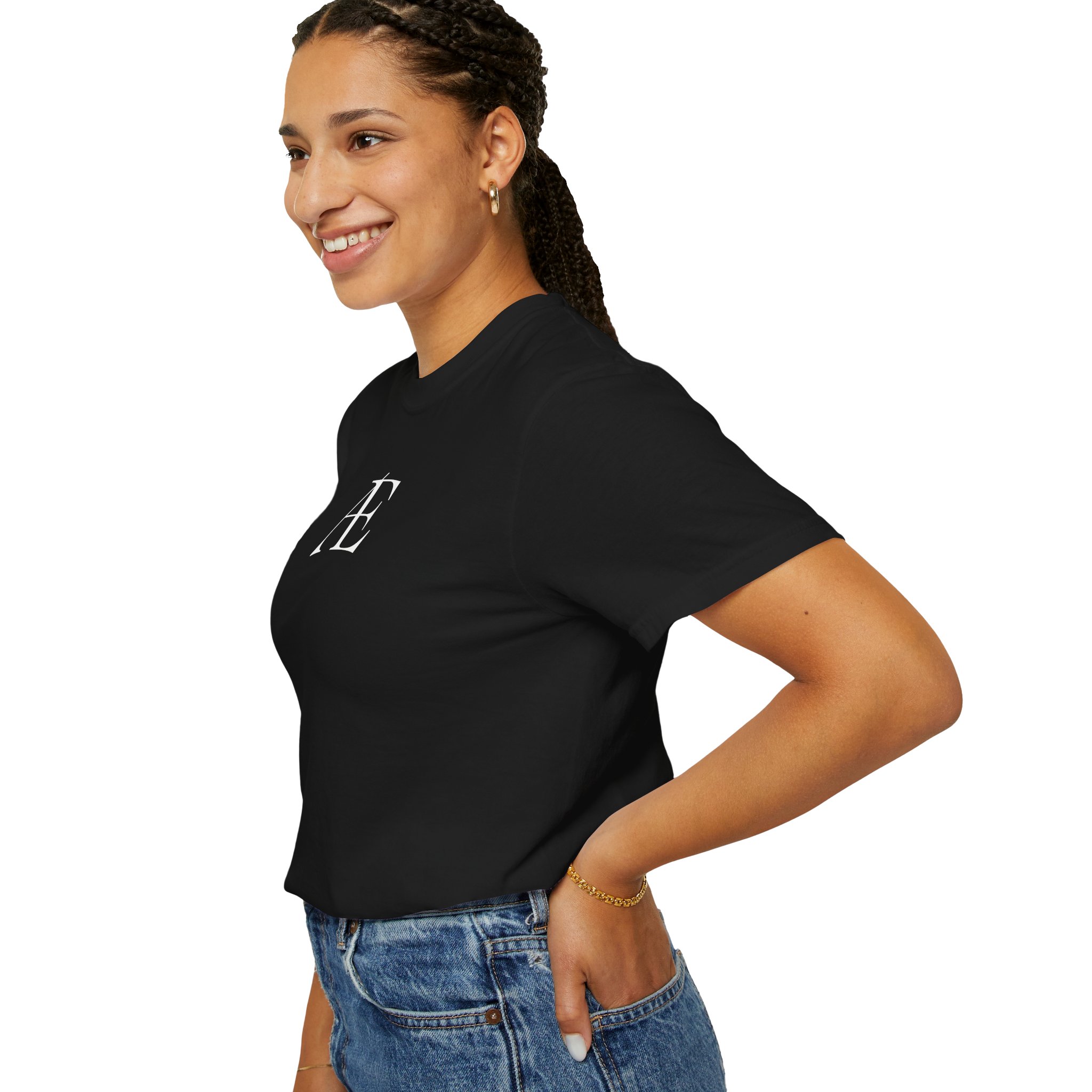 Women's Minimalist Logo T‑Shirt — Small Chest Graphic, Unisex Casual Tee - Image 52