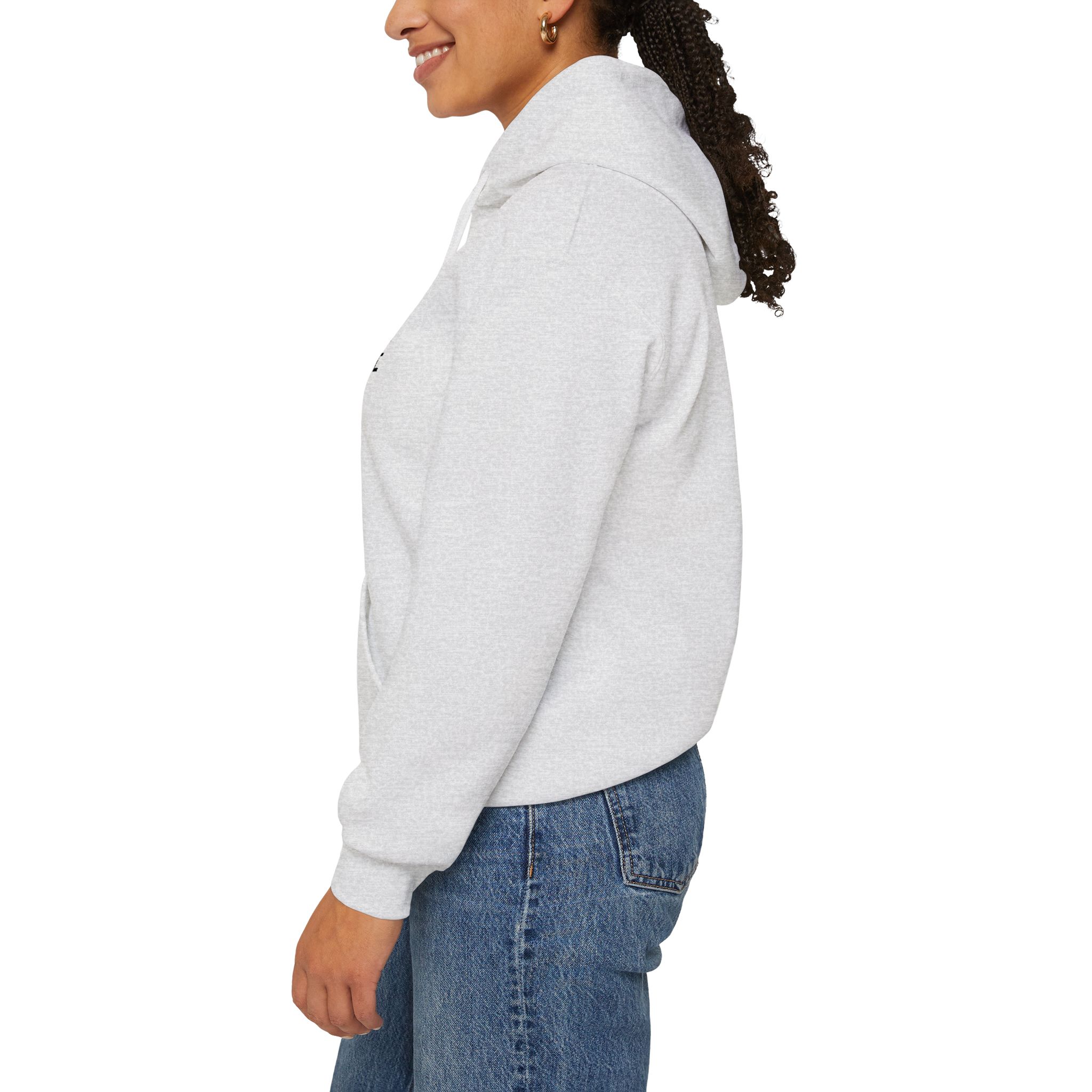 Woman's Minimal 'Æ' Logo Hoodie — Classic Monogram White Sweatshirt - Image 28