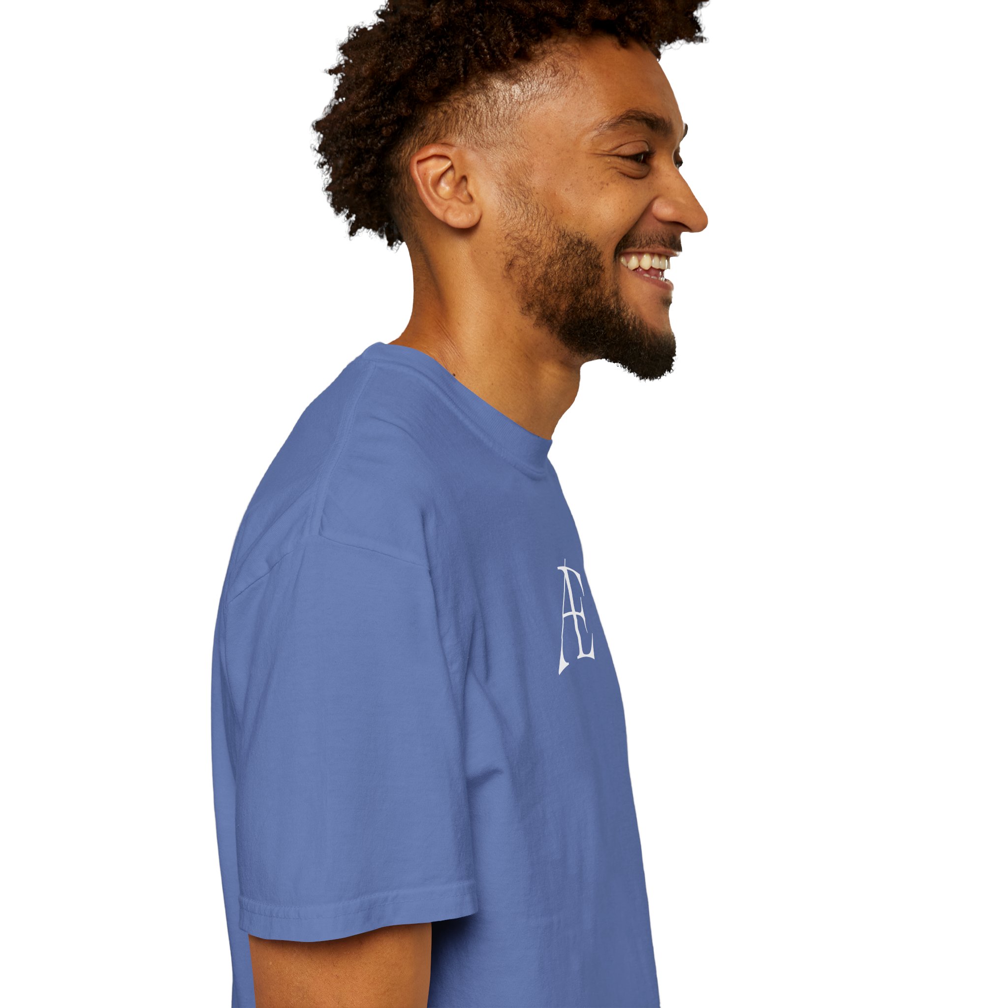 Mens Æ Minimalist Logo T‑Shirt — Small Chest Monogram Tee - Image 78