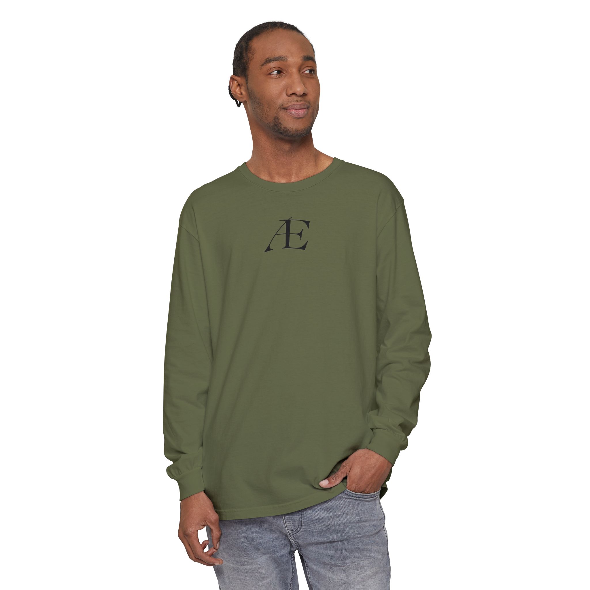 Men's Æ Minimalist Logo Long Sleeve Tee - Image 31
