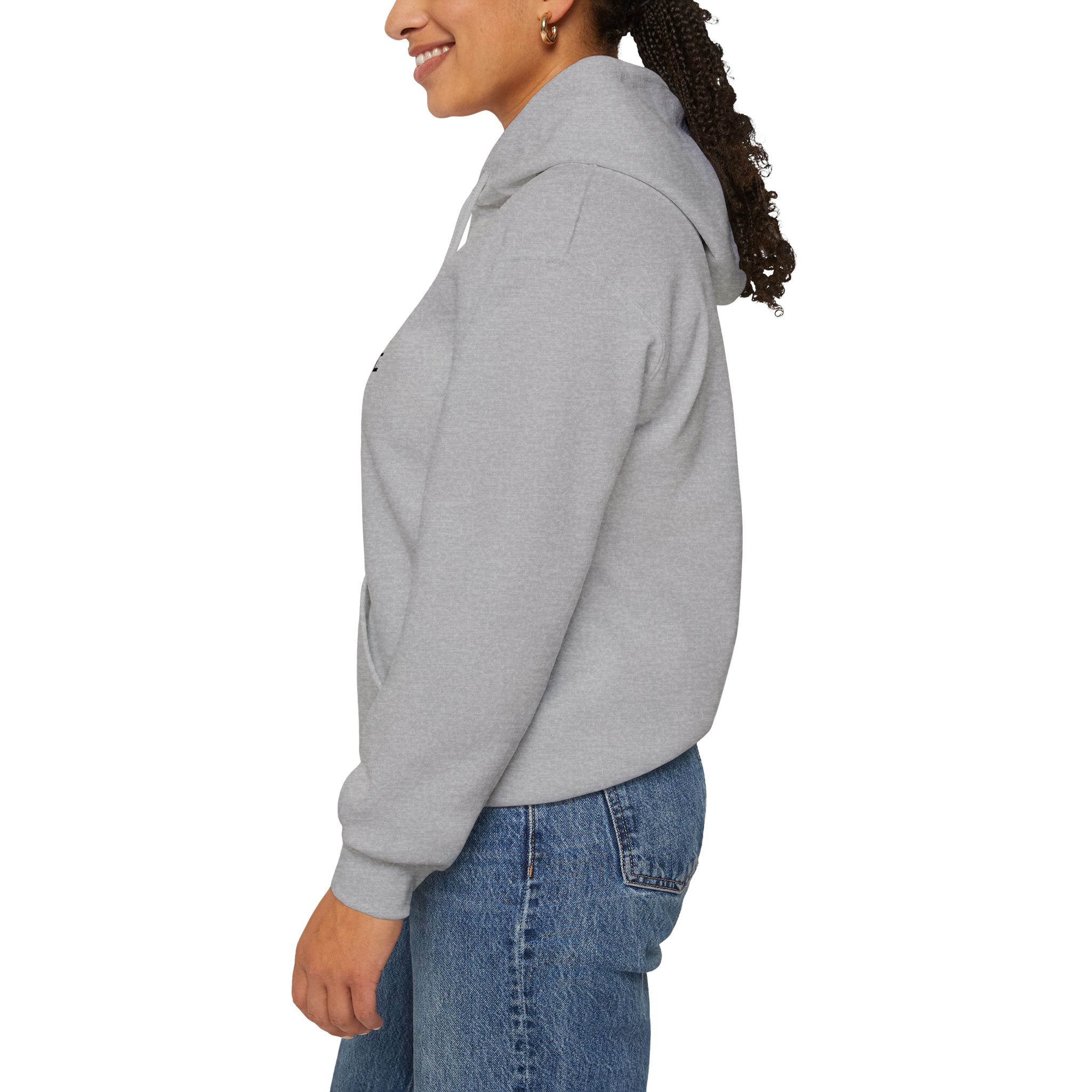 Woman's Minimal 'Æ' Logo Hoodie — Classic Monogram White Sweatshirt - Image 68