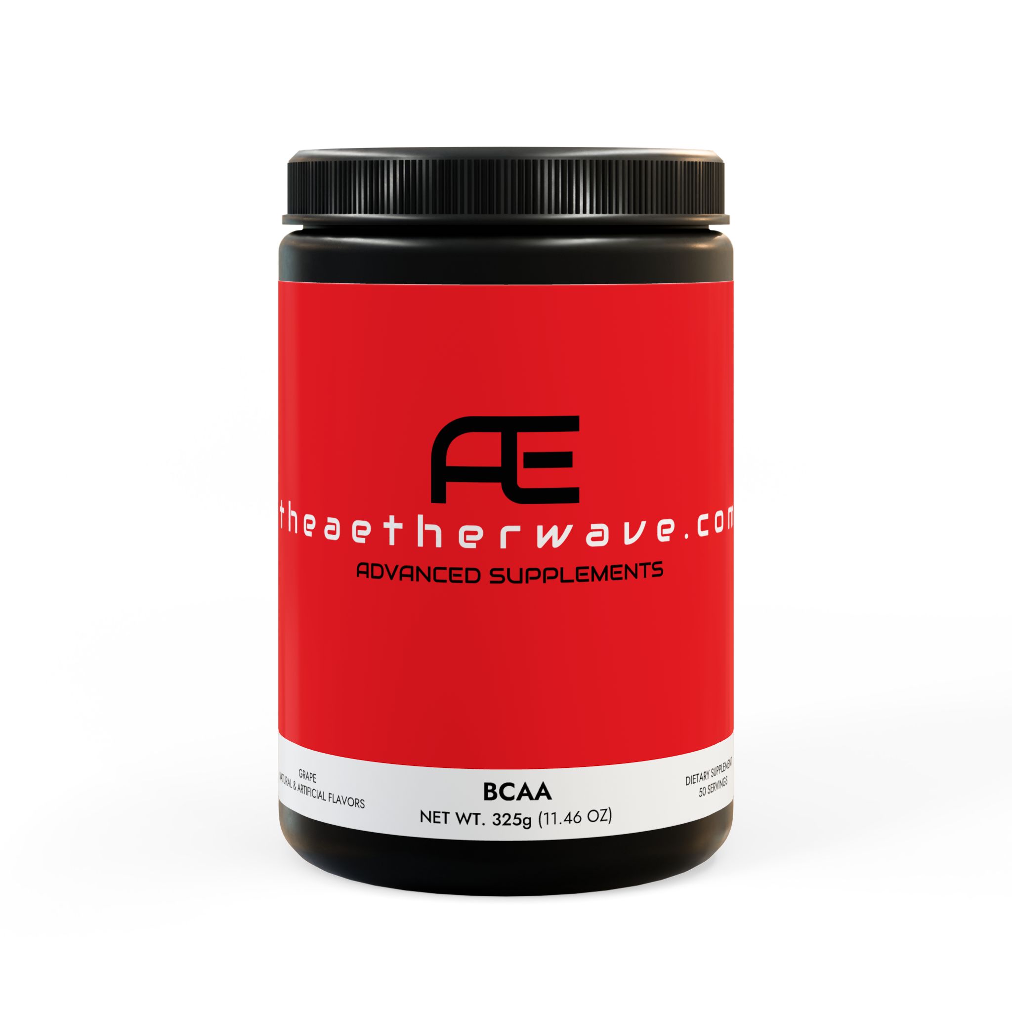BCAA Supplement, Grape (325g, 11.46oz, 50 servings)