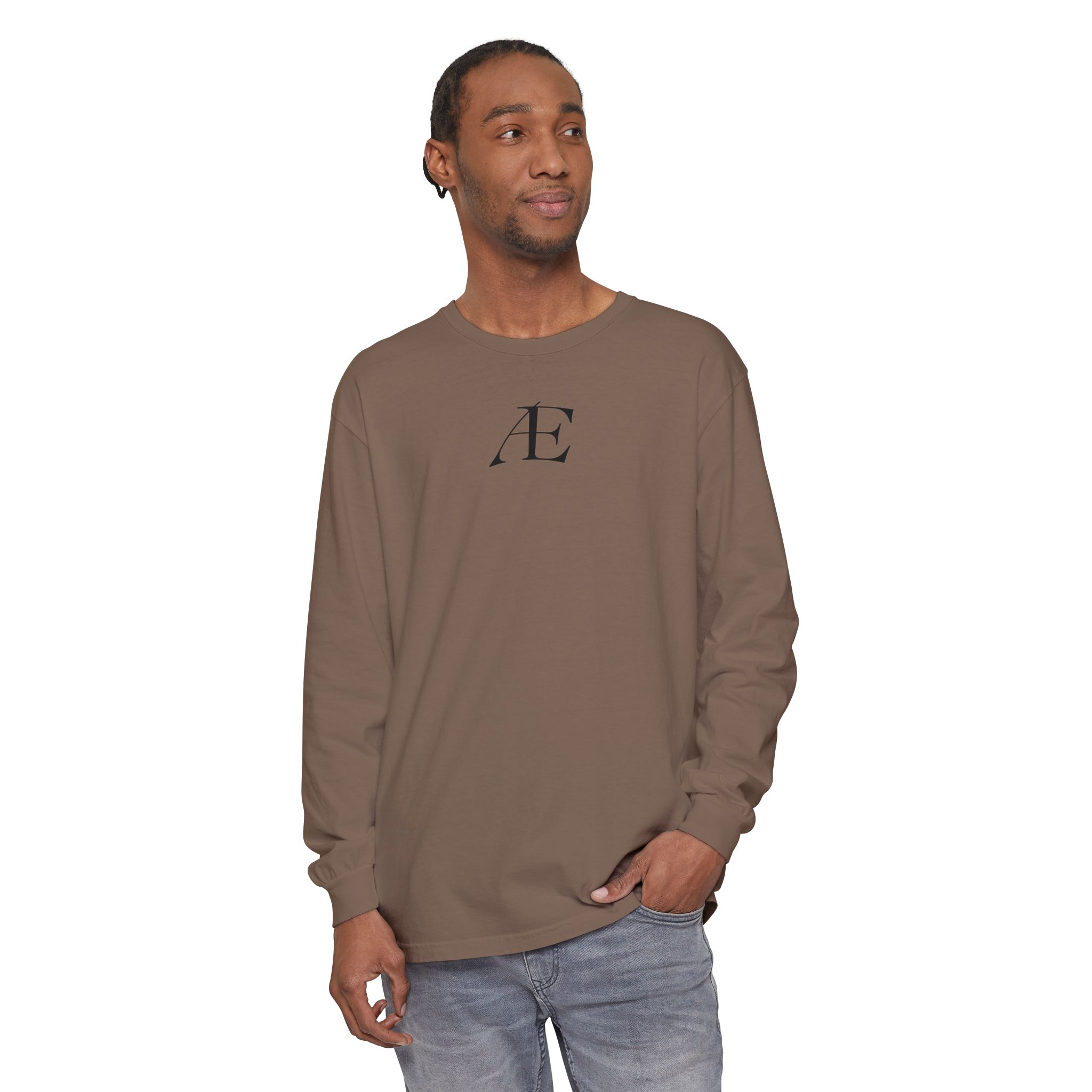 Men's Æ Minimalist Logo Long Sleeve Tee - Image 18